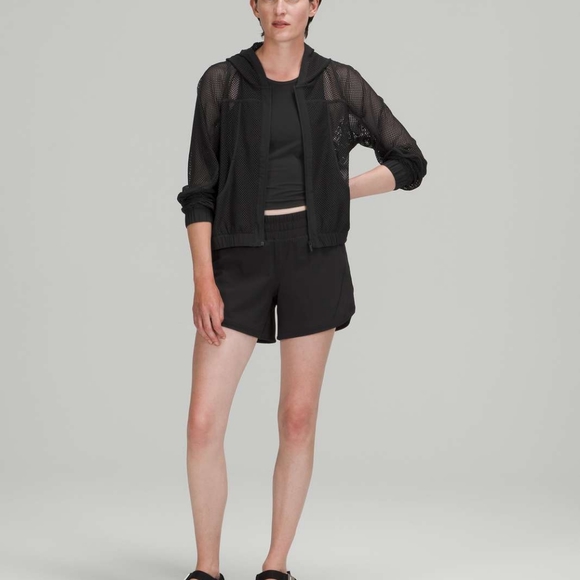 Lululemon Relaxed Fit Mesh Jacket women's size‎ 2 - Picture 2 of 7